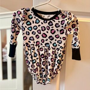 Birdie Bean Leopard Print Kids One Piece